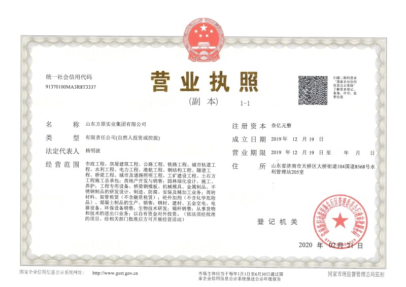 山東方原實(shí)業(yè)集團(tuán)有限公司